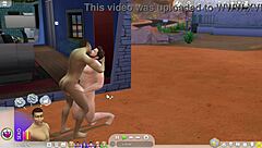 el sim hetero finalmente sucumbe a la tentacion gay en el cartoon