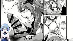 This succubus summoning hentai has great action scenes