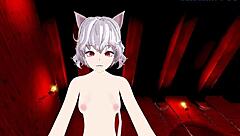 Neferpitou and Shizuku Murasaki have intense sex.