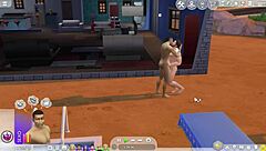 el sim hetero finalmente sucumbe a la tentacion gay en el cartoon