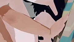 Kazusa Beast in Wild 3D Cartoon Hentai Action