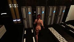 In Project Werewulf, the adult horror game, a hot scene unfolds with intense action.