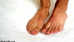 Adoring the Huge Feet of This Sexy Gay Man.