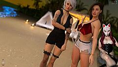 steps of debauchery 31 - beach babes in sexy scenes