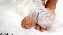 Adoring the Huge Feet of This Sexy Gay Man.