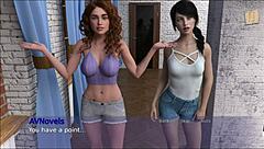 pine falls 44 reveals big tits in 3d anime