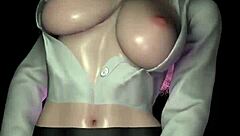 hey beauty chick, wanna dance and ride that huge cock in 3d animation?