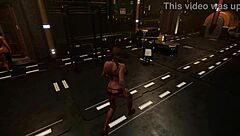 In Project Werewulf, the adult horror game, a hot scene unfolds with intense action.