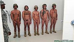 Hot Troops' First Gay Blowjob