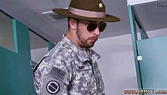 Hey, check out this army movie with solid anal training scenes