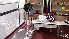 FashionBusiness: Can You Guess My Secretary's Panties Color in Episode 48?