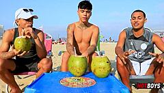 Ever Seen Two Big Cocks Double Penetrate in Wild Group Action? Pure POV Heat!