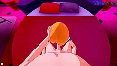 Nami from One Piece gets wild in intense POV hentai sex action.