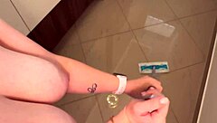 Found a Dildo While Cleaning and Squirted Hard with No Regrets.