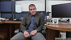 Hardcore gay action with a tough manager! Can anyone satisfy this stud?