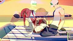 i love houshou marine's beach fuck, it's so hott