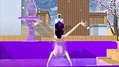 Point Of View Cartoon Fox Girl Dances On Your Lap