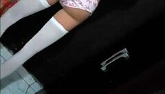 Bonequinha Sex Toy in Cute New Panties Gets Wild