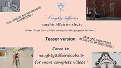 Extended - Lulu entertains her family with big tits and ass