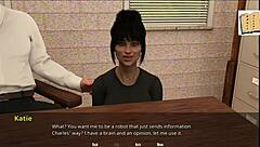 katie, oh man, she luvs teasin’ me with them big tits, ya know!