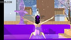 Point Of View Cartoon Fox Girl Dances On Your Lap