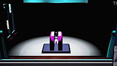 kashima takes on a SUSPICIOUS PART-TIME JOB with wild riding and squirting action