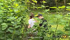 Wow, this hunter is banging hard in nature for Hunt4k POV!