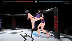 cute ladies banging in fuck or fight, the new 2024 ryona hentai game! hot stuff! 🔥