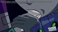 I watch Starfire and Robin in doggystyle