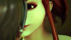 I, Bridgitte, put Tracer in the machine