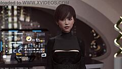 Project Atmosphere Part 10: Sexy Whore Strips Naked, Fingering Her Big Nipples Hard!