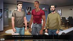 Complete Gameplay - Our Red String Part 4 With Naked Milf Action