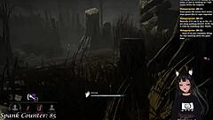 Vtuber Lewdneko Plays DBD And Gets Spanked Part 2