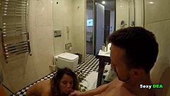 Wow! Sexydea’s shower aftermath reveals steamy bathroom secrets