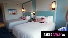 vacation means sharing a bed with stepmom Cory Chase every time, ya know?