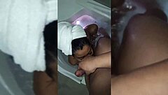 in the bathtub with my step-nephew, things got steamy real quick