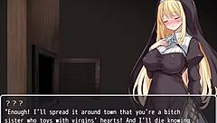 Wild Passion of Sister Christina in Group Bang!