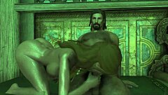 does the dragonhorn vol0 have teasing monsters in hentai anime or not?