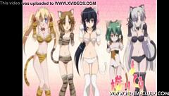 Hentai fans gather to enjoy sexy anime girls in ecchi style episode 15.