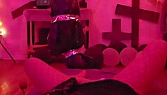 Angelg And Kuzz Halloween Special With Monster Cock Part 1!