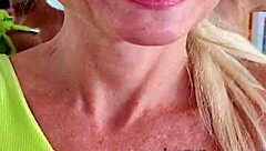 I’m obsessed with Alineflavio’s latest blonde milf homemade clip from August 2024