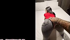 yo, check this latina teen with braces taking her first bwc at casting! 😍