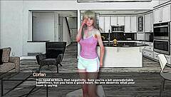 Let's Play Overstuffed Ending 3 for Holiday Fun. Just a Bit More with Blonde BBW!