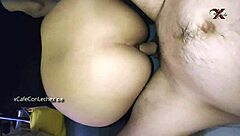 just banging the tight ass of my peruvian teen hermanastra bent over the couch.