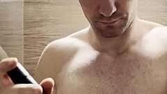 i trim my sweaty hairy armpits chest and arms after the gym to prepare for a photoshoot next week behind the scenes