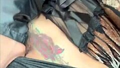 hey, what's up with this latina milf in cosplay doing outdoor lesbian threesomes for her birthday compilation?