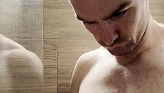 i trim my sweaty hairy armpits chest and arms after the gym to prepare for a photoshoot next week behind the scenes