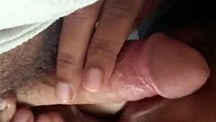 Ebony Milf's Good Neck Sucking Black Cock