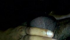 My girlfriend surprises me with her first oral performance at home