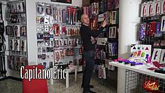 Agatha Fox Gets Nailed in Sexy Shop by Capitano Eric